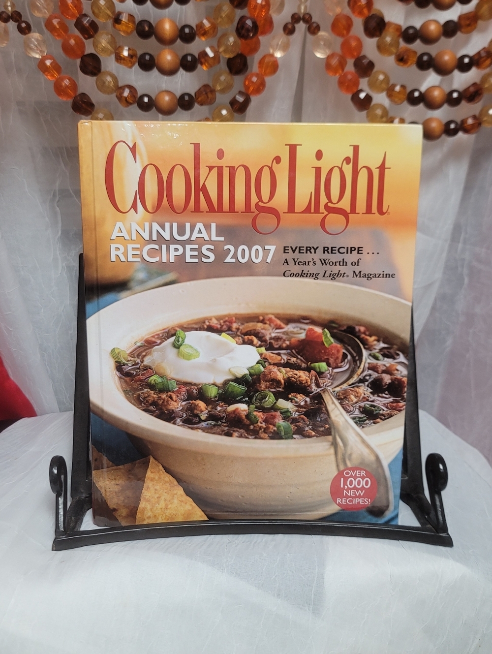 Cooking Light Annual Recipes 2007 Hardcover Book Cookbook
